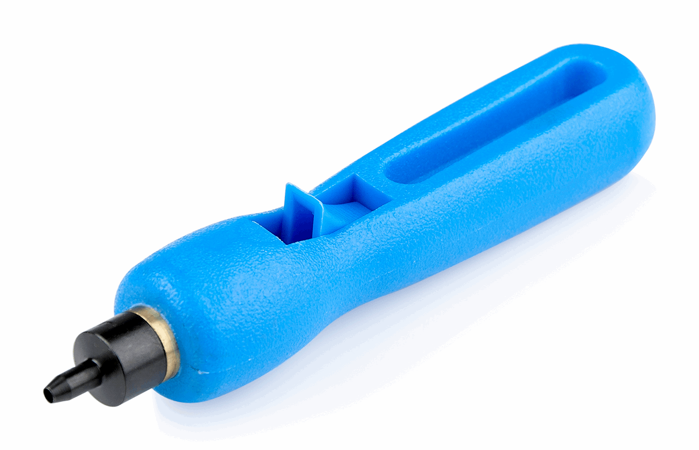  - Handlochstempel, Luxus, blau -  