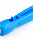  - Handlochstempel, Luxus, blau -  