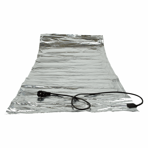  - Heizmatte, groß, 120 x 60 cm, 150 W, 230 V, mit Schuko-Stecker -  