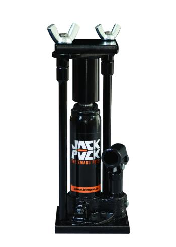  - Jack Puck 2-Tonnen-Presse mit Pressform, klein, rund -  