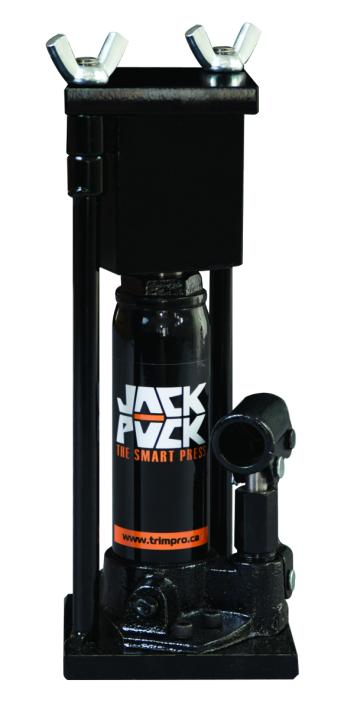  - Jack Puck 2-Tonnen-Presse mit Pressform, viereckig -  
