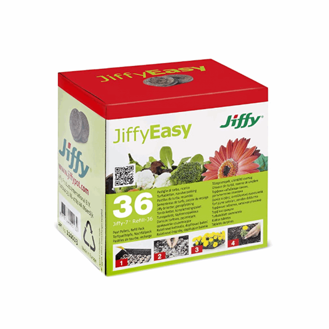  - Jiffy Torfquelltabs, 36 Tabs je Pckg -  