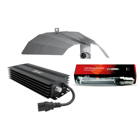  - LUMii Black elektronisches Vorschaltgerät, 600 W, Pure Bloom Spec XTreme HPS, 600 W -  