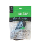  - LUMii Fassung verkabelt 4m, Box mit 12 St -  