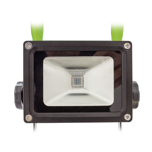  - LUMii Grünlicht LED-Arbeitslampe mit Befestigungsclip, wiederaufladbar, 10 W -  