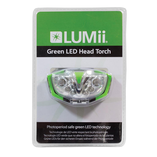  - LUMii Grünlicht LED-Stirnlampe -  
