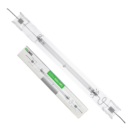  - LUMii HPS Lampe 1000 W, 400 V, 2000 K, double ended -  