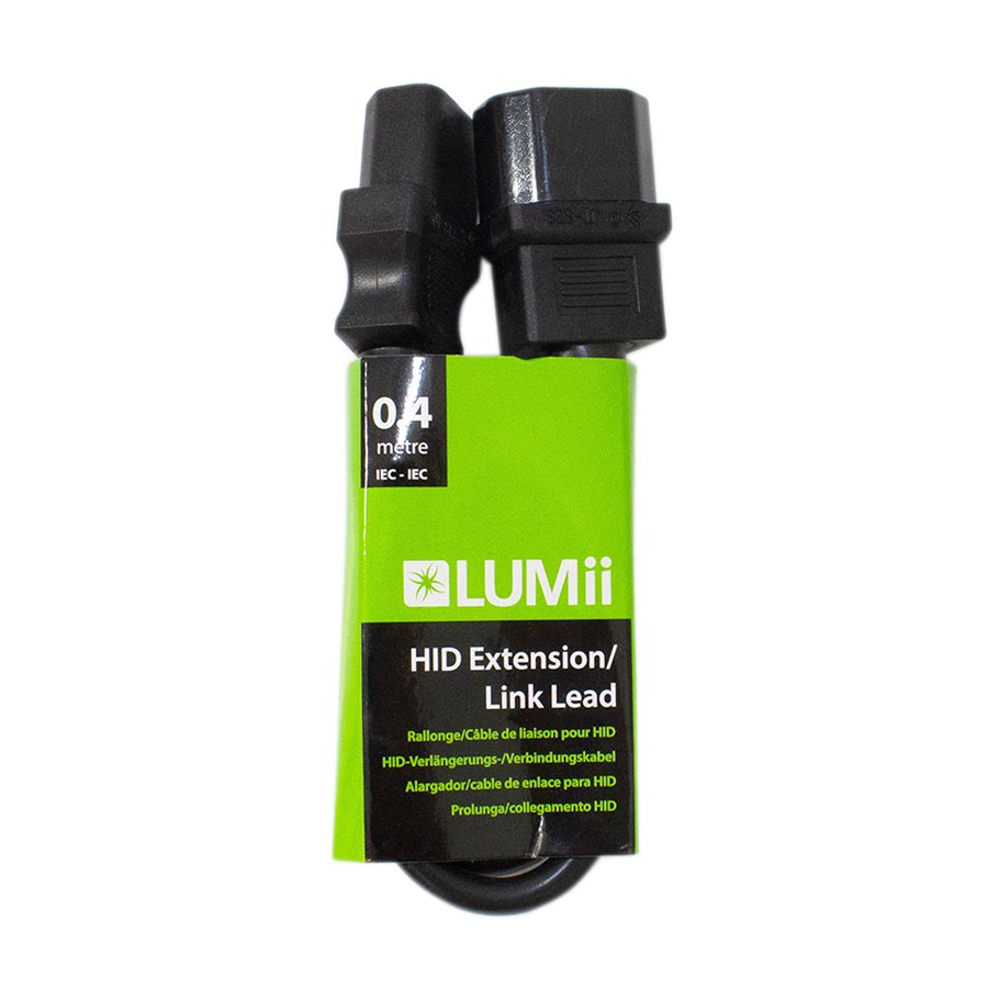  - LUMii Netzkabelverlängerung, 0,4 m -  