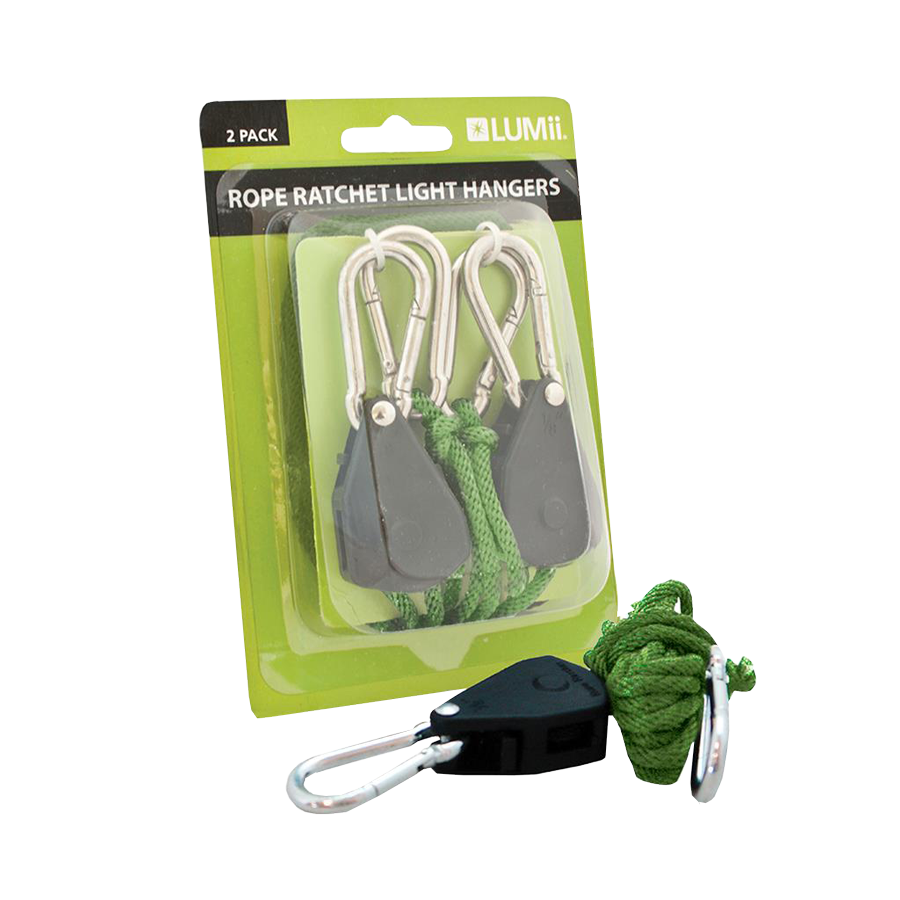  - LUMii Rope Ratchet bis 40 kg Seilzugratschen, 2 St je Pckg -  
