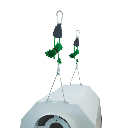  - LUMii Rope Ratchet bis 40 kg Seilzugratschen, 2 St je Pckg -  