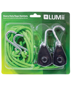  - LUMii Rope Ratchet bis 65 kg Seilzugratschen 2 St je Pckg -  