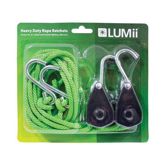 - LUMii Rope Ratchet bis 65 kg Seilzugratschen 2 St je Pckg -  