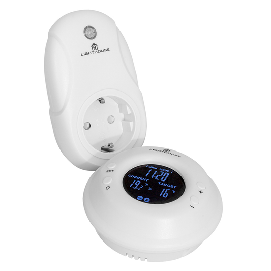  - Lighthouse Funk-Thermostat, Schuko-Stecker (Typ F) -  