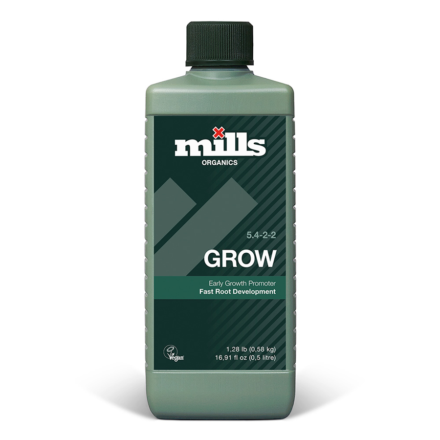  - Mills Organics Grow, 500 ml -  