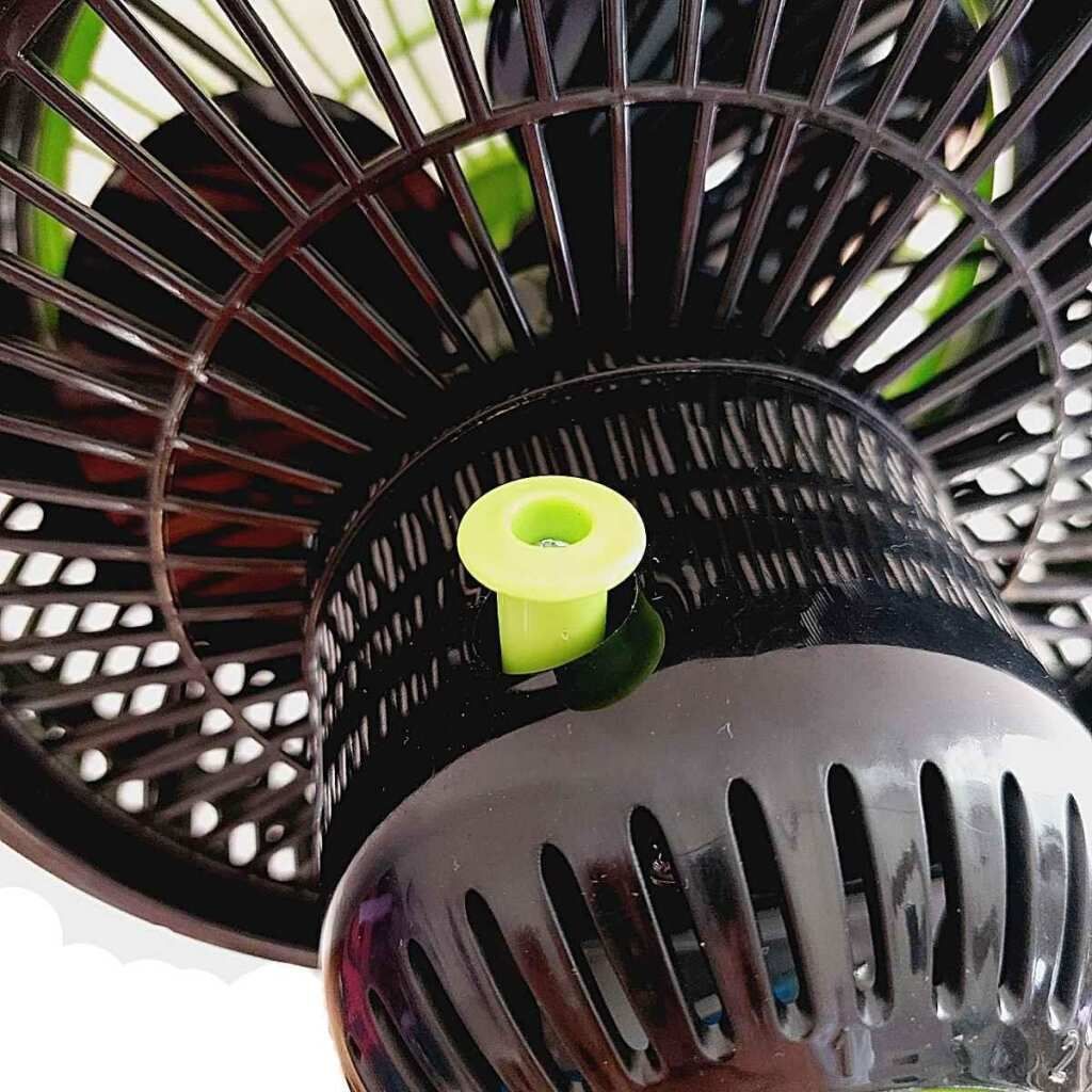  - Oszillierender Ventilator | 20 Watt | Standfuß mit Clip und Stangenclip | Garden Highpro -  