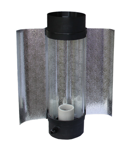  - PK Cool-Tube, Anschlussflansch: ø 125 mm, L=400 mm, mit Außenreflektor, 600 W -  