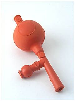  - Pipettierball, zum Befüllen von Pipetten, Naturkautschuk, 3 Ventile, bis 100 ml -  