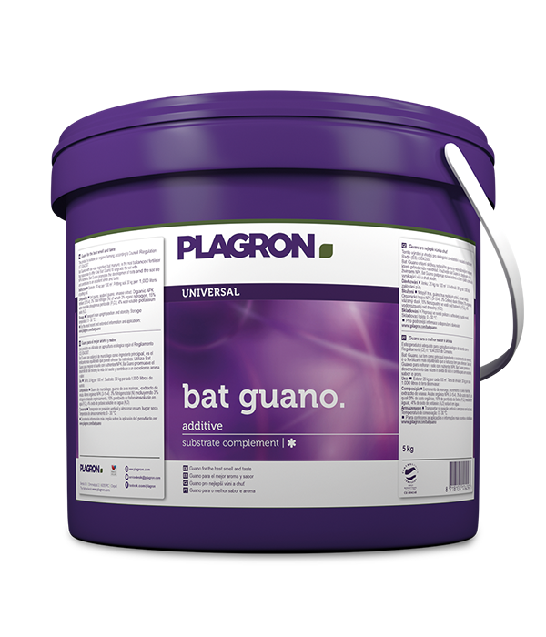  - Plagron Bat Guano, NPK 6-15-3, mit besonders hohem Phosphatanteil, 5 L -  