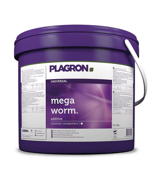  - Plagron Mega Worm, natürlicher Stickstofflieferant, fein gesiebt, 5 L -  
