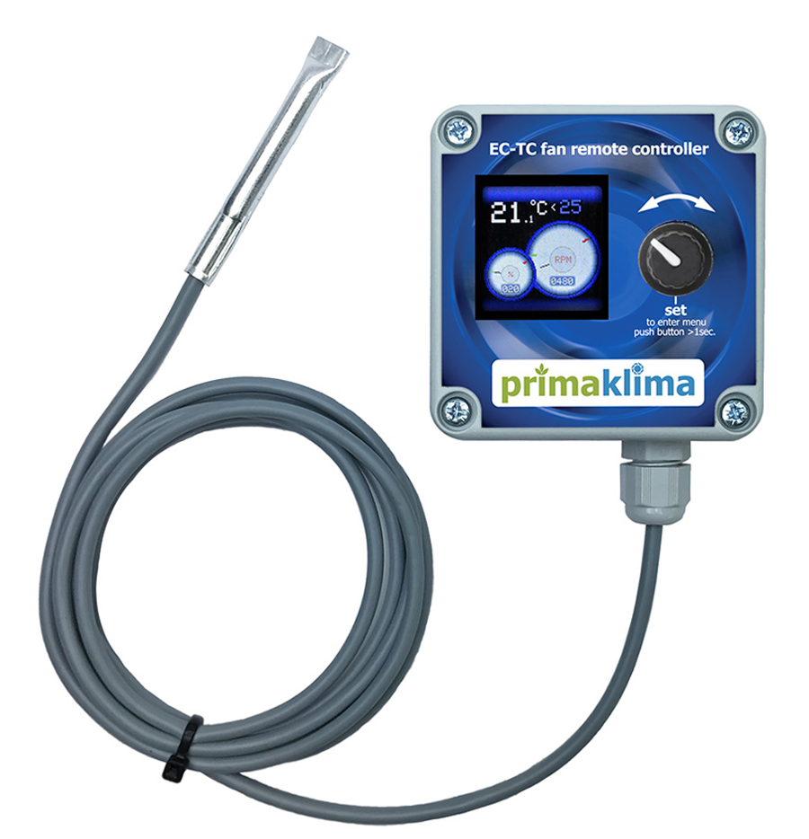  - Prima Klima, ECTC-1M-Digital, Digital-Controller für Prima Klima-ECblue-Ventilatoren -  