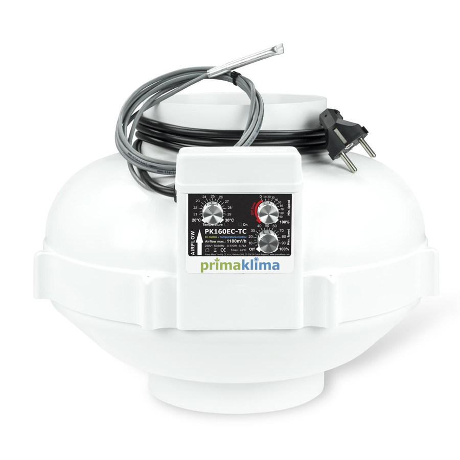  - Prima Klima PK160EC-TC, Rohrventilator -  