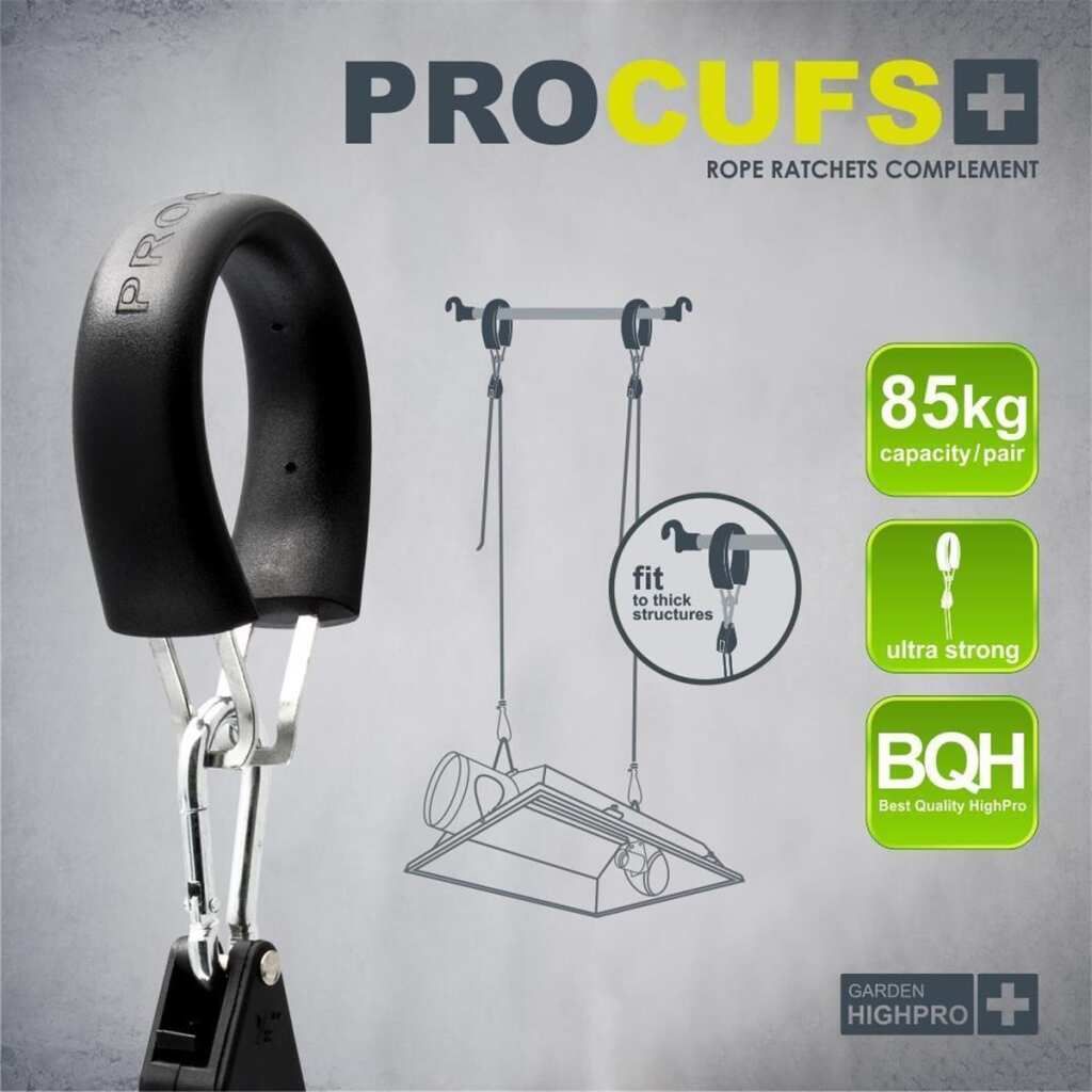  - Procuffs Set 85 kg | NUR Manschetten | Garden Highpro -  