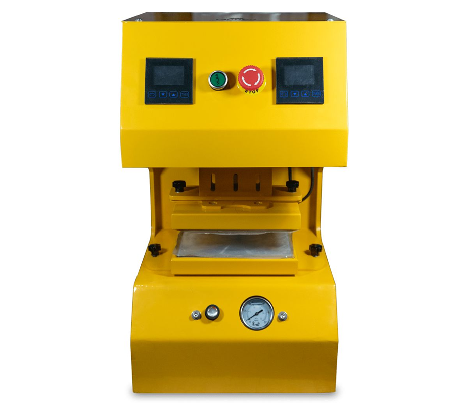  - Qnubu Press Auto Lion 20 Tonnen, automatische Heißdruckpresse, 15 x 20 cm und 7,6 x 25 cm Platten -  