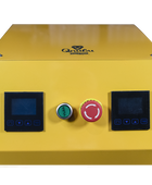  - Qnubu Press Auto Lion 20 Tonnen, automatische Heißdruckpresse, 15 x 20 cm und 7,6 x 25 cm Platten -  