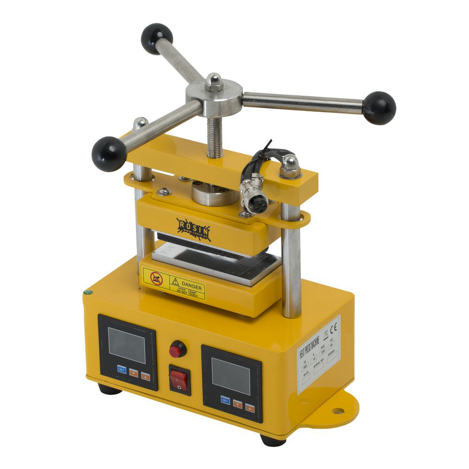  - Qnubu Press Bolt Manual 1 Tonne, Heißdruckpresse, 6 x 12 cm Platten -  