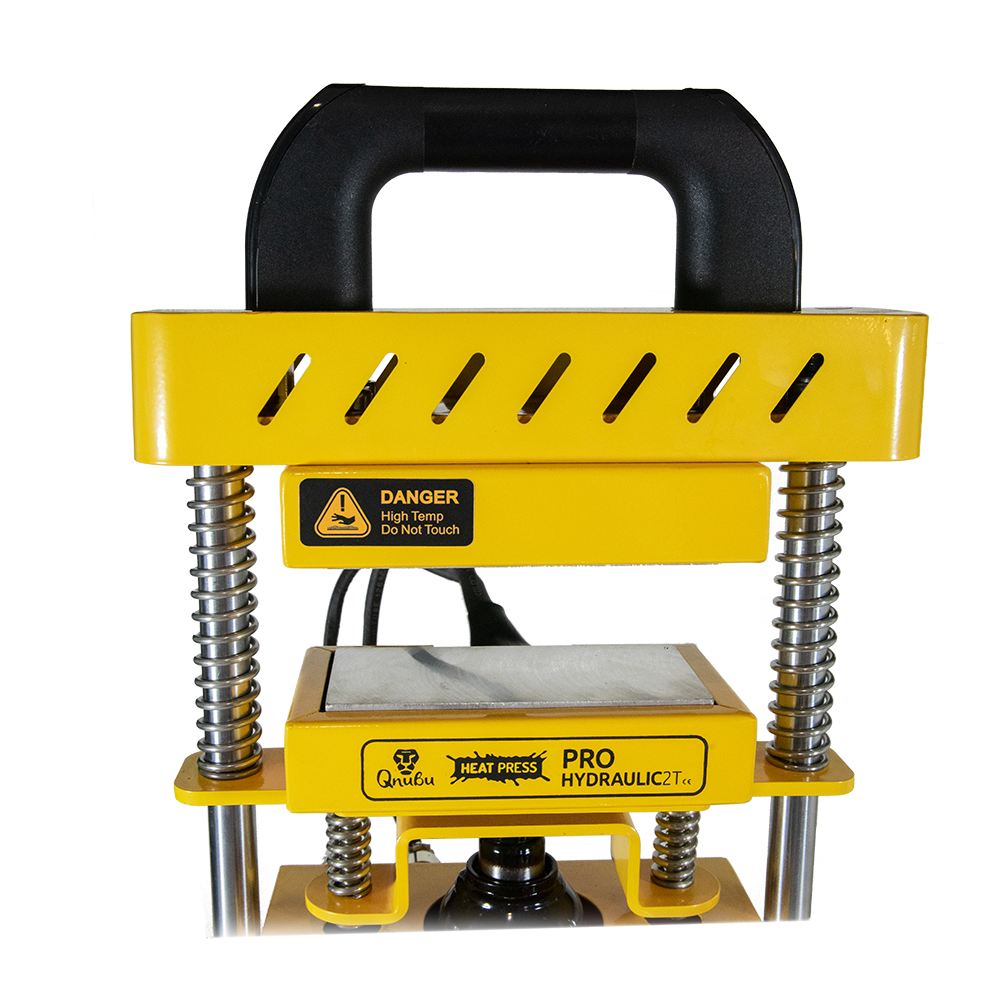  - Qnubu Press Pro Hydraulic 2 Tonnen, Heißdruckpresse, 6 x 12 cm Platten -  
