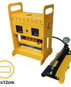  - Qnubu Press Pro Lion Hydraulic 20 Tonnen, Heißdruckpresse, 12 x 12 cm Platten -  