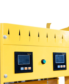  - Qnubu Press Pro Lion Hydraulic 20 Tonnen, Heißdruckpresse, 12 x 12 cm Platten -  