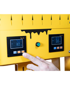  - Qnubu Press Pro Lion Hydraulic 20 Tonnen, Heißdruckpresse, 7,6 x 25 cm und 12 x 12 cm Platten -  