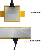  - Qnubu Press Pro Lion Hydraulic 20 Tonnen, Heißdruckpresse, 7,6 x 25 cm und 12 x 12 cm Platten -  