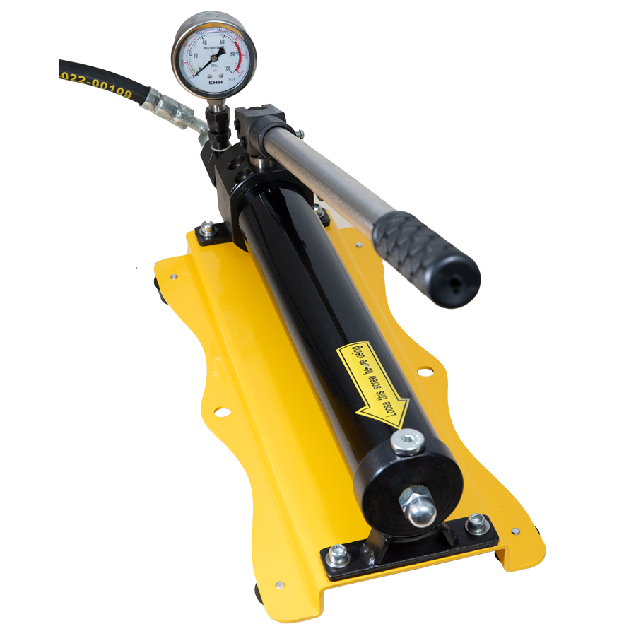  - Qnubu Press Pro Lion Hydraulic 20 Tonnen, Heißdruckpresse, 7,6 x 25 cm und 12 x 12 cm Platten -  