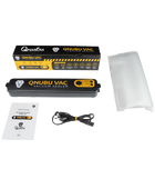  - Qnubu Vac Sealer, Gerät zum Vakuumieren und Versiegeln, 90 W -  