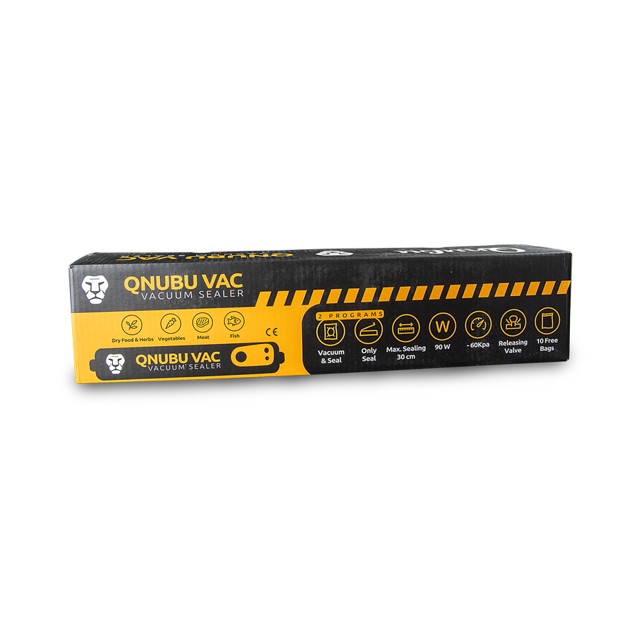  - Qnubu Vac Sealer, Gerät zum Vakuumieren und Versiegeln, 90 W -  
