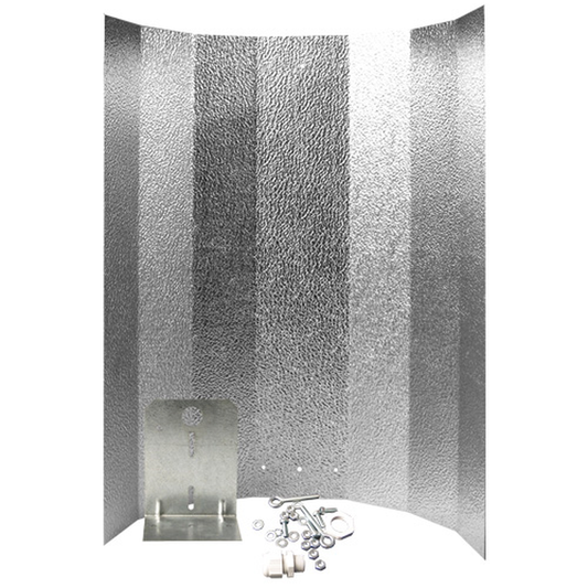  - Reflektorkappe, Stucco, groß, 50 x 50 cm, Bügel, Schraubensatz -  