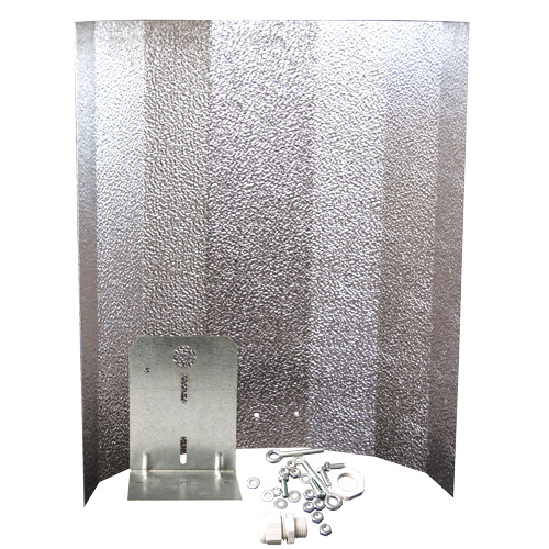  - Reflektorkappe, Stucco, klein, 40 x 50 cm, Bügel, Schraubensatz -  
