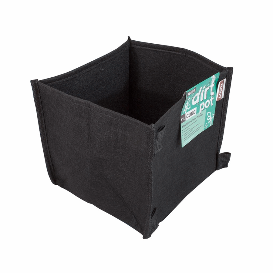  - PLANT!T Dirt Pot/ Stofftopf, quadratisch, 11 L, Pckg zu 10 St -  