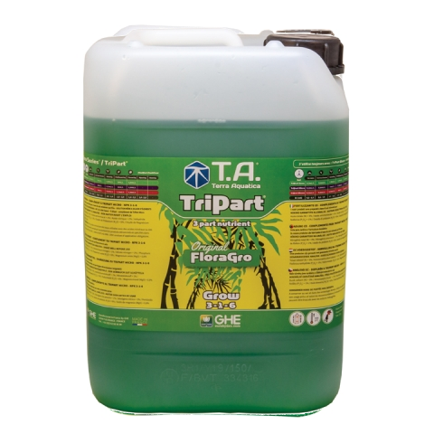  - T.A. TriPart Grow 10 L (GHE FloraGro) -  