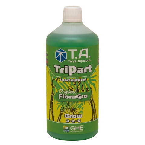  - T.A. TriPart Grow 1 L (GHE FloraGro) -  