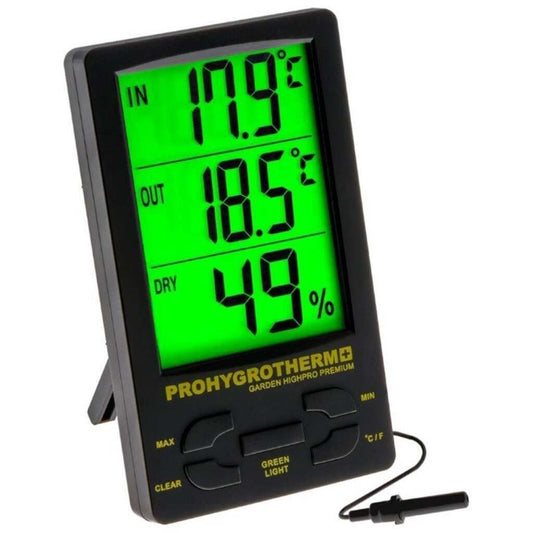  - Thermo-Hygrometer | digital Pro | 2 Messpunkte | Garden Highpro -  