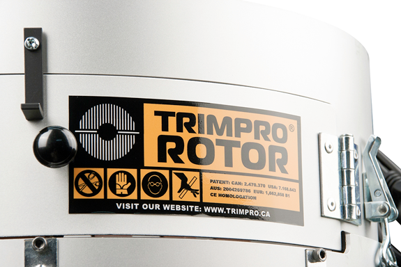  - Trimpro Rotor, Erntemaschine, ohne Gestell, ø 40,54 cm, H = 53,34 cm -  