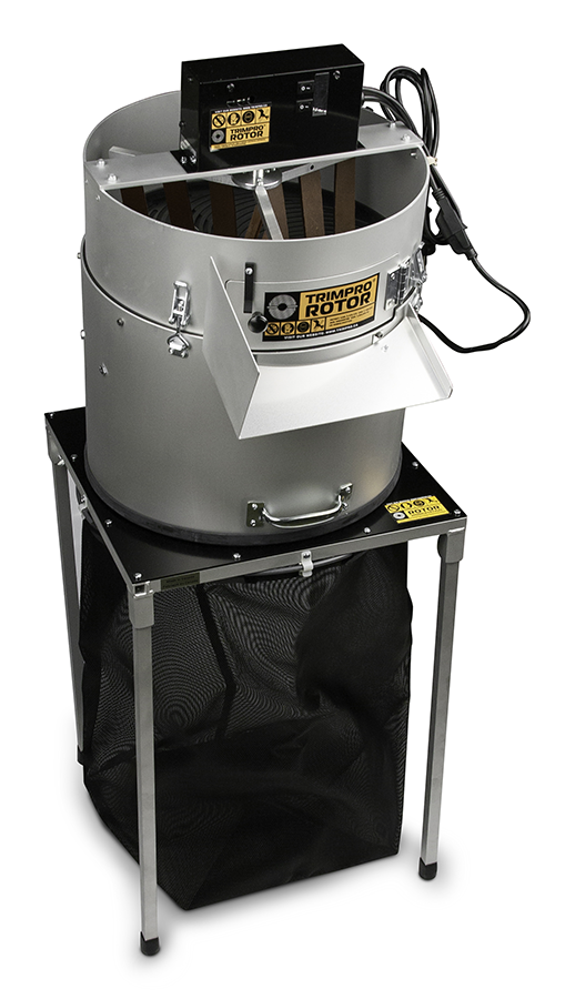  - Trimpro Rotor Workstation, Erntemaschine inkl. Gestell, aufgebaut 45,5 x 45,5 x 73 cm -  