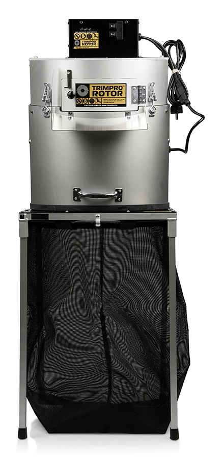  - Trimpro Rotor Workstation, Erntemaschine inkl. Gestell, aufgebaut 45,5 x 45,5 x 73 cm -  