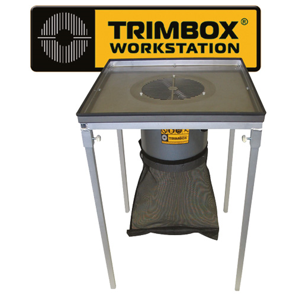  - Trimpro Trimbox, Erntemaschine inkl. Workstation, Maße aufgebaut 45,7 x 45,7 x 68,5 cm -  