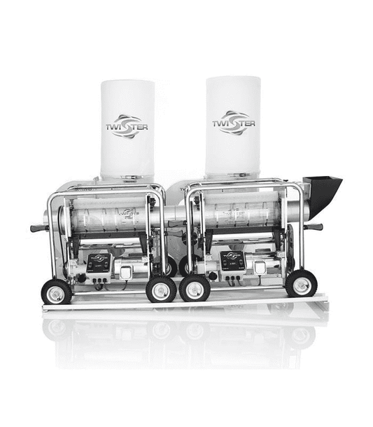 - Twister Tandem T2 Trimming System mit Leaf Collectors, UK-Plug -  
