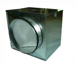  - Ventilution Luftfilter-Box, inkl. Grobstaubfilter, ø 315 mm -  