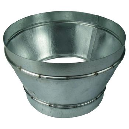  - Ventilution Reduzierstück, Metall, ø 250 mm auf 200 mm -  